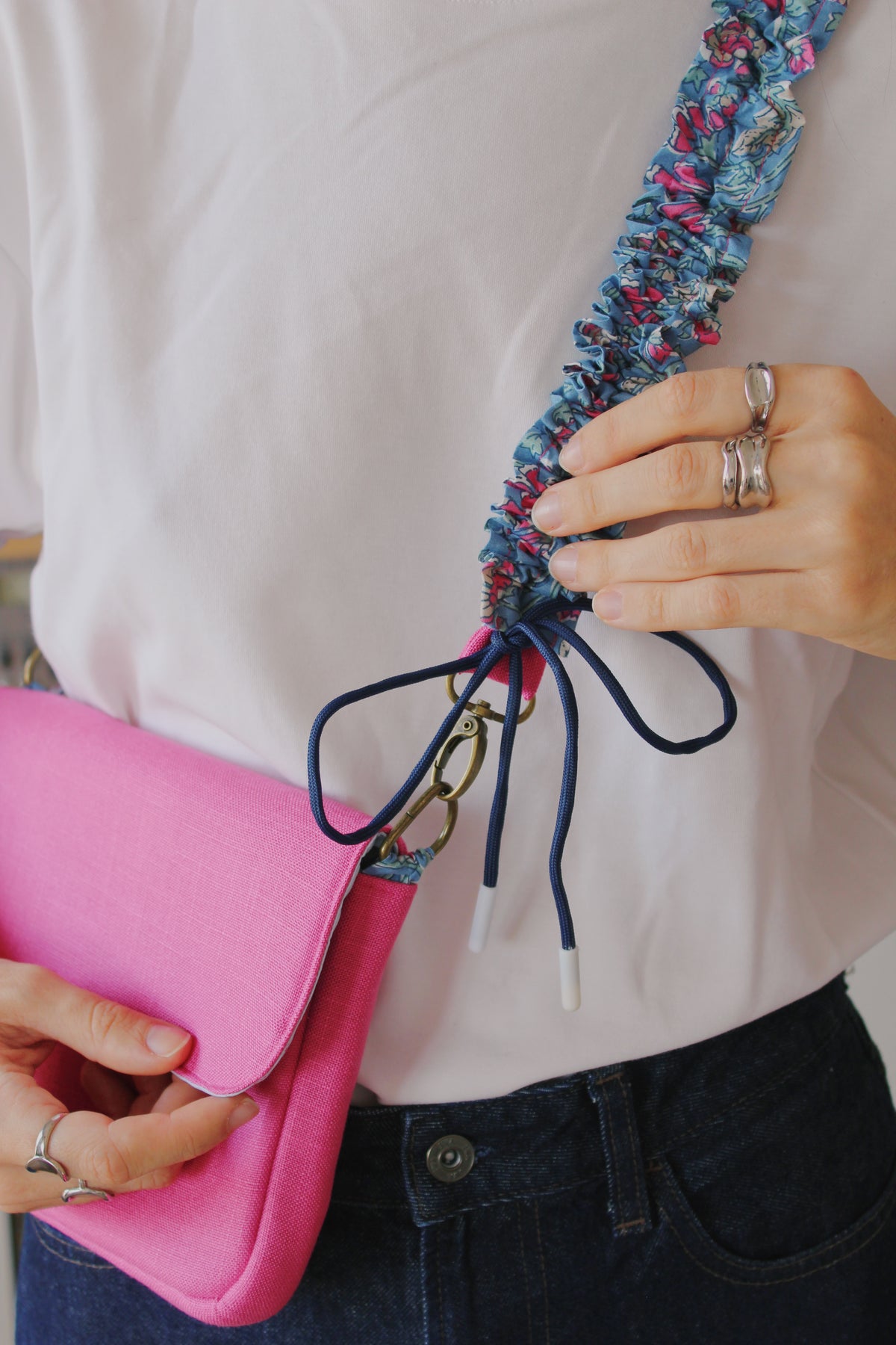 Sac Verso rose indienne