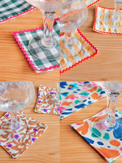 Sets de verres colorés