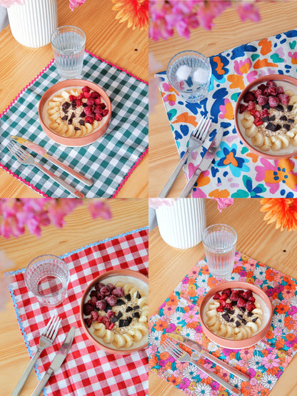 Sets de tables colorés