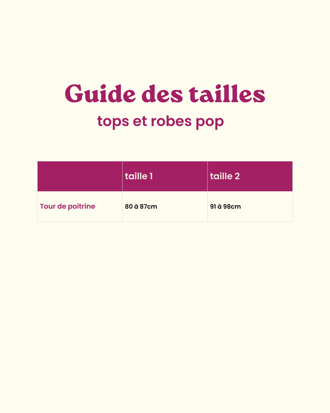 Robe Pop prune
