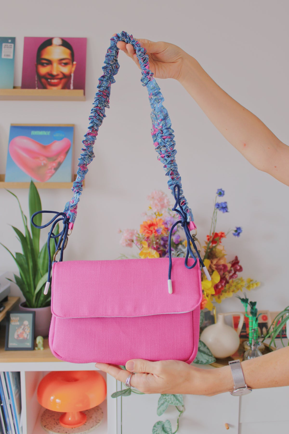 Sac Verso rose indienne