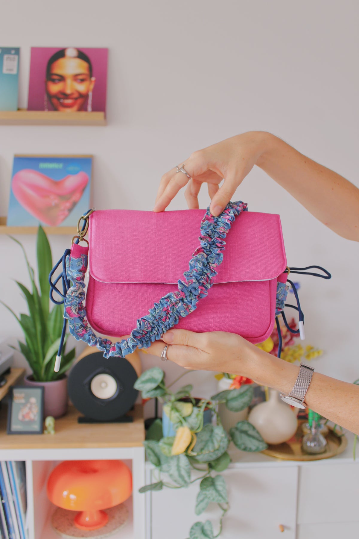 Sac Verso rose indienne