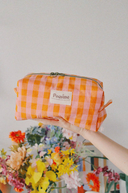 Trousse de toilette et chouchou