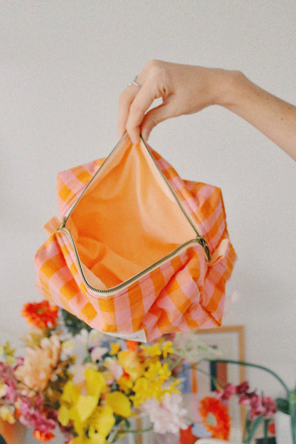 Trousse de toilette et chouchou