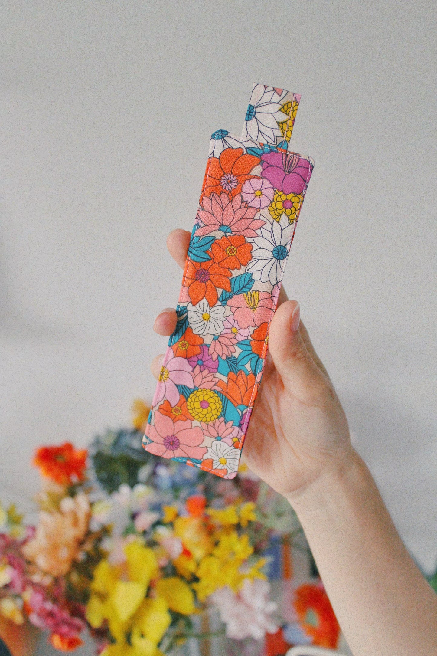 Pochette à livre et marque-page