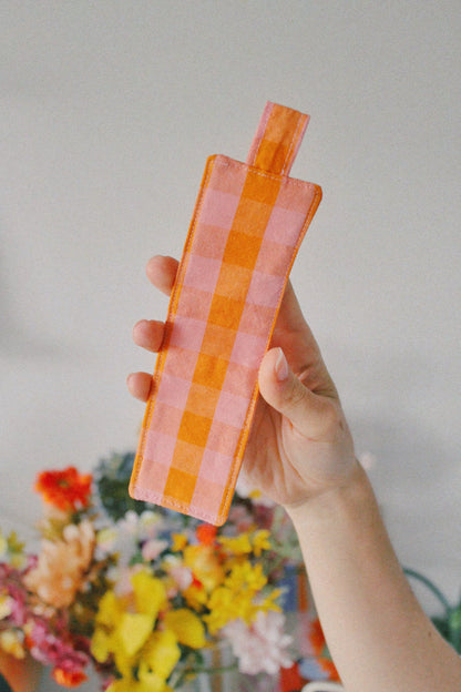 Pochette à livre et marque-page