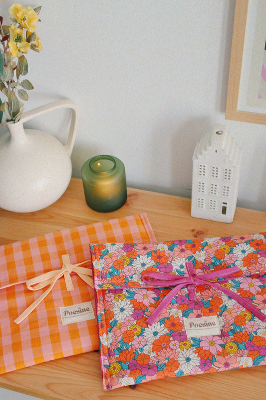 Housse d'ordinateur et pochette à carnet