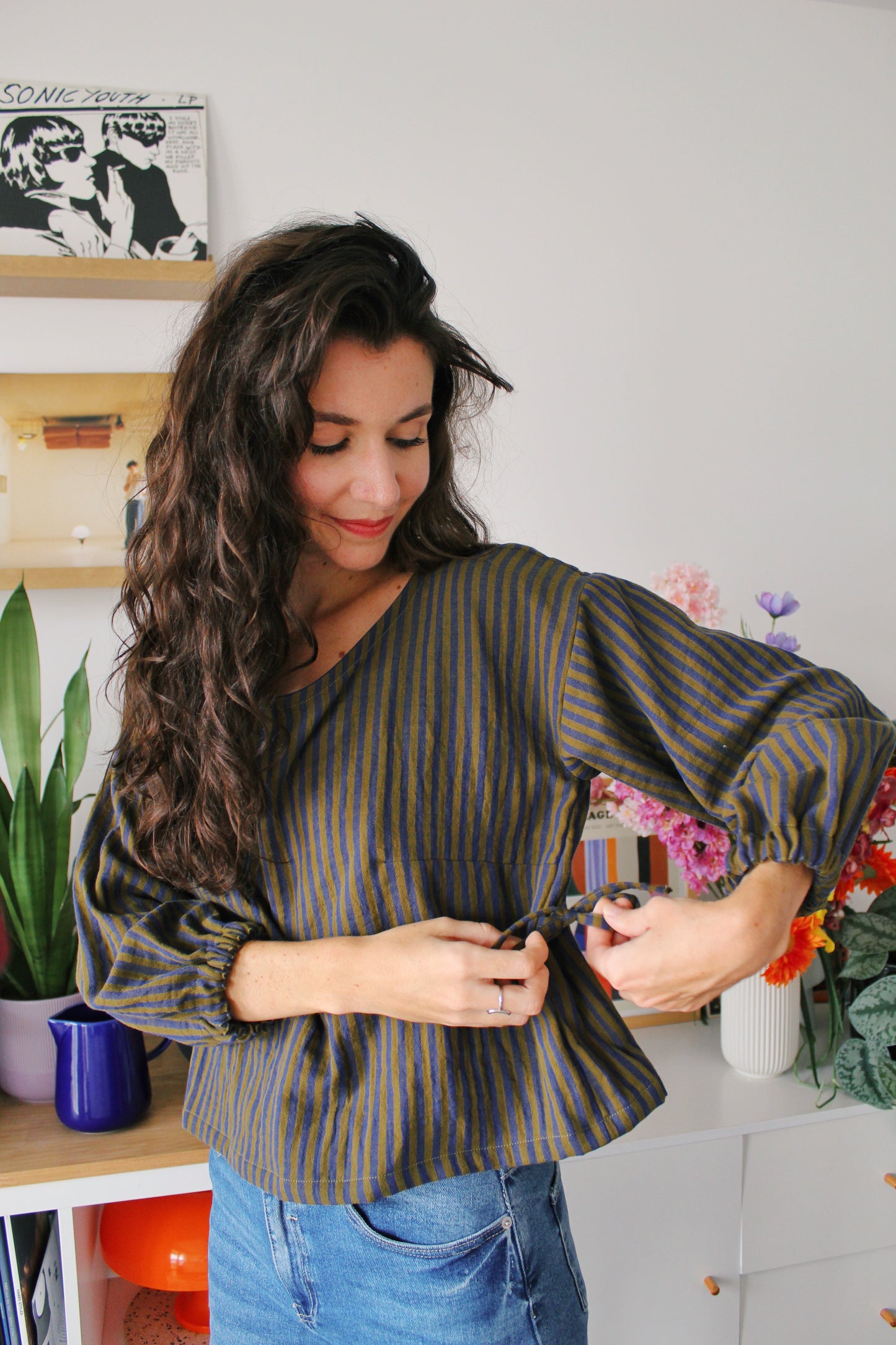 Blouse Madeleine mousse