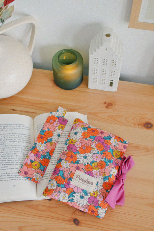 Pochette à livre et marque-page