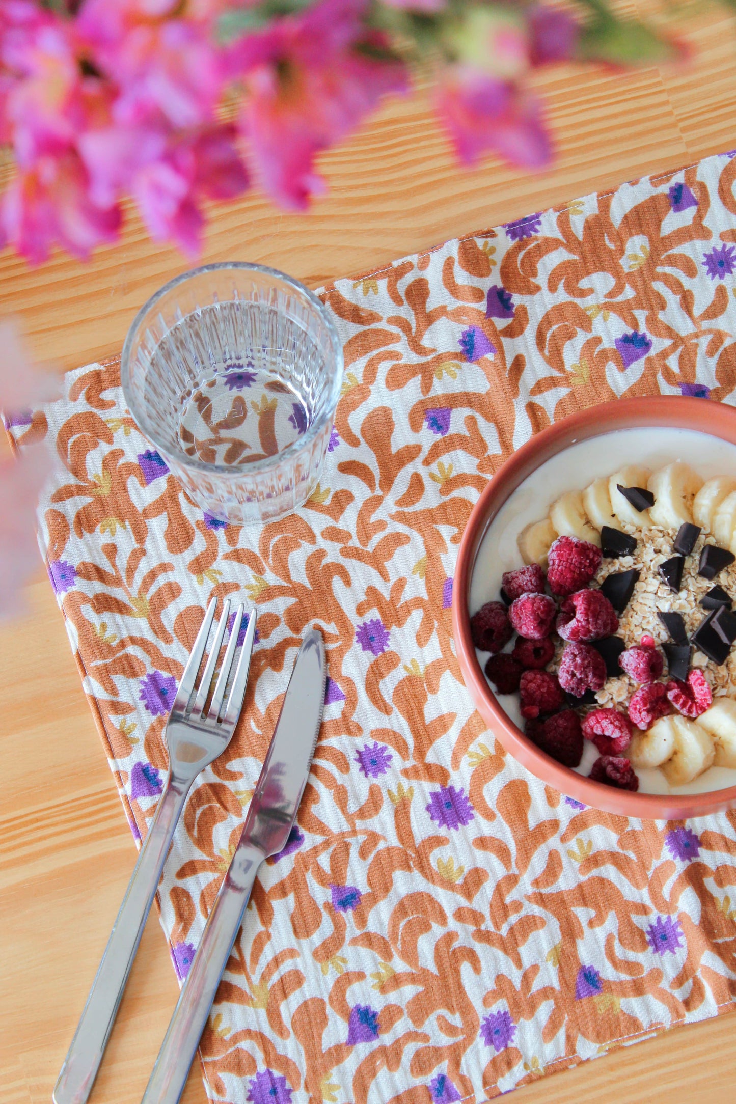 Sets de tables colorés