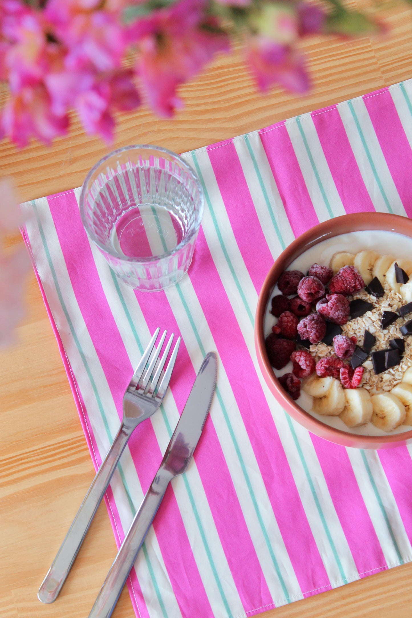 Sets de tables colorés