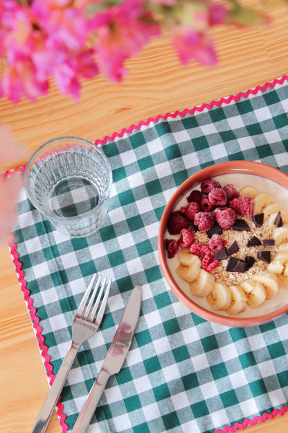 Sets de tables colorés