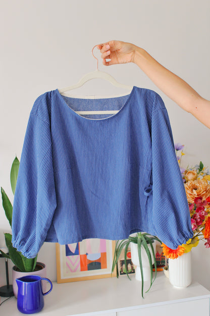 Blouse Madeleine brume