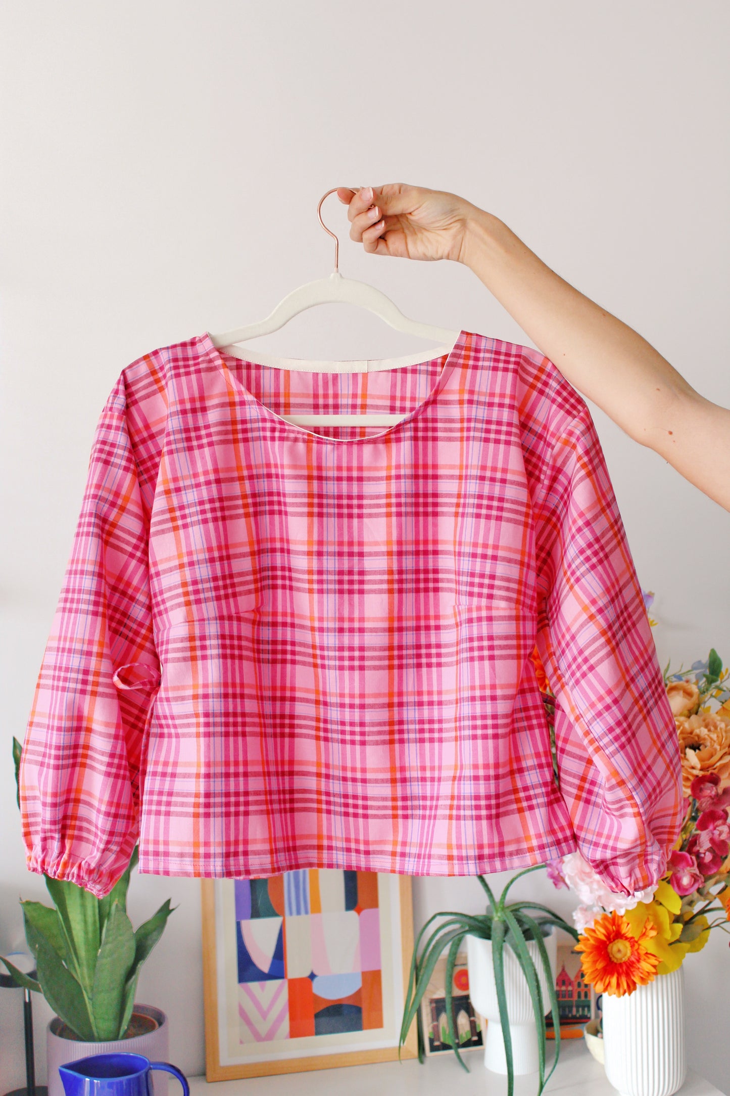 Blouse Madeleine guimauve