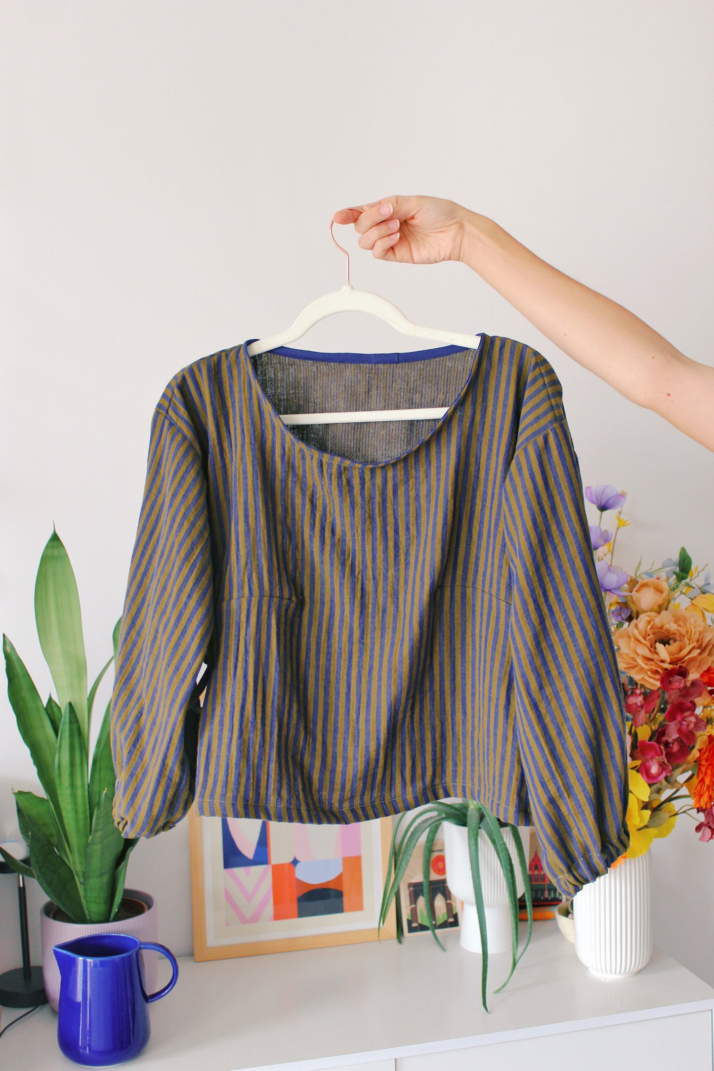 Blouse Madeleine mousse