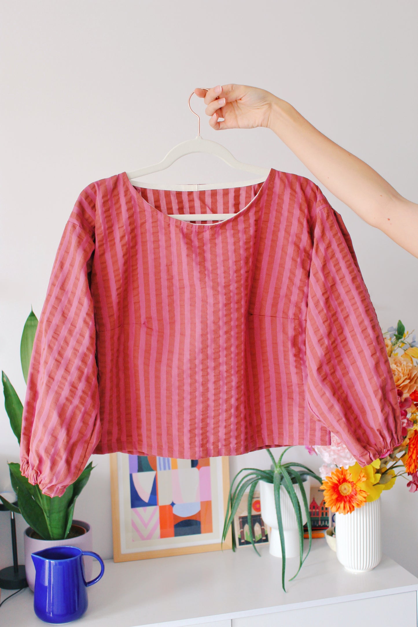 Blouse Madeleine muscade