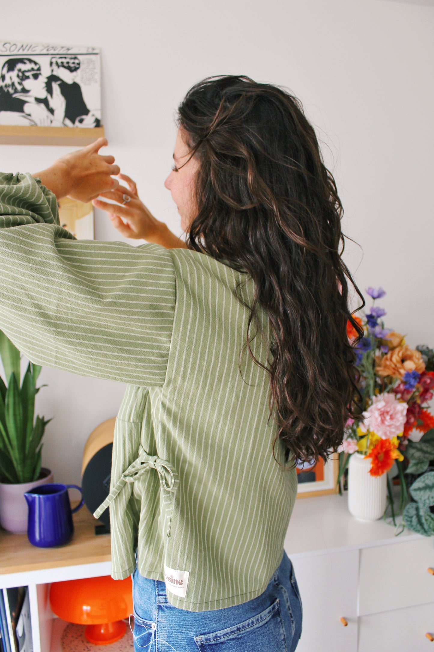 Blouse Madeleine matcha