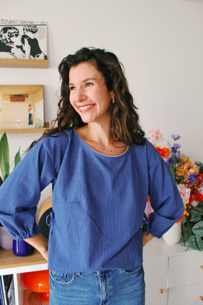 Blouse Madeleine brume
