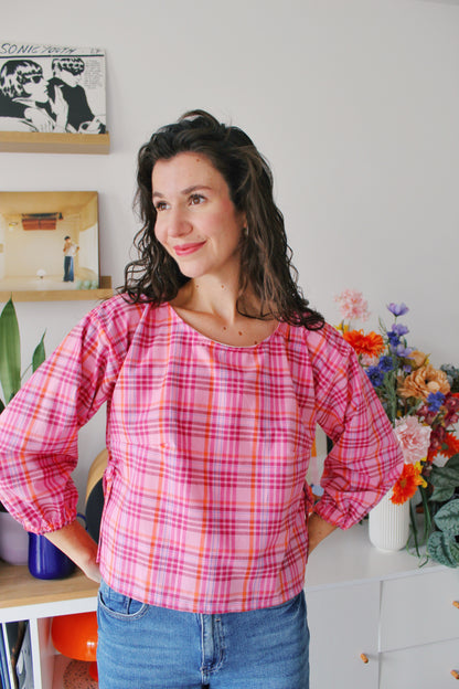 Blouse Madeleine guimauve
