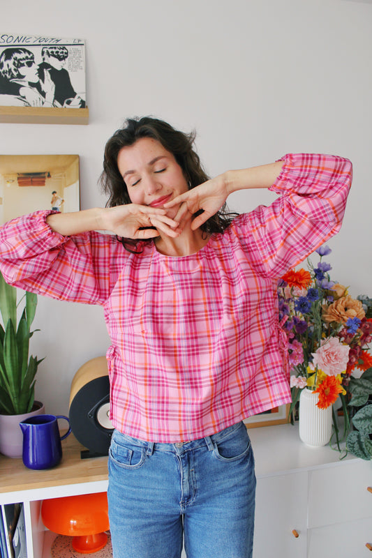 Blouse Madeleine guimauve