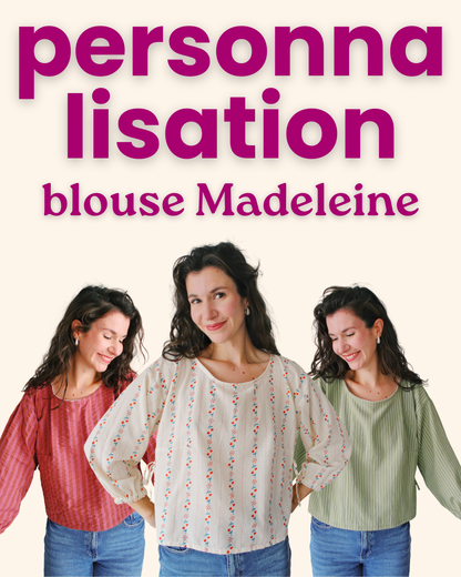 ⭐ Blouse Madeleine à personnaliser ⭐